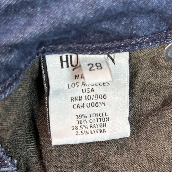 Hudson Jeans 29 Collin Flap Skinny Medium Wash Low-Rise Stretch Women's - Picture 8 of 9